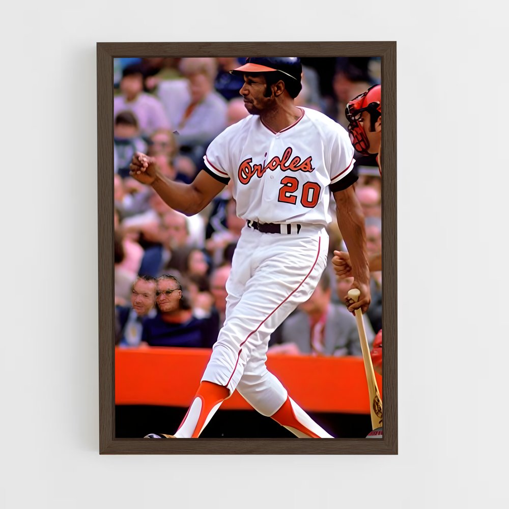 Poster Frank robinson – affiche Baseball (vue 5)